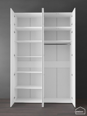 Шкаф с антресолью Linnea MHR-4POA-1 2450х1600х510 (Белый-М 11.1.1) в Тарко-Сале - tarko-sale.ok-mebel.com | фото 4