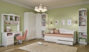 KI-KI СД450.1 Стеллаж 450 с ящ (белый/белое дерево) в Тарко-Сале - tarko-sale.ok-mebel.com | фото 3