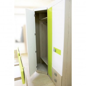 Шкаф угловой 700 Стиль № 3 (туя светлая/лайм) в Тарко-Сале - tarko-sale.ok-mebel.com | фото 4