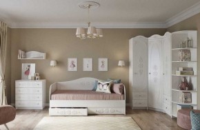KI-KI ШДУ765.1 Шкаф угловой (белый/белое дерево) в Тарко-Сале - tarko-sale.ok-mebel.com | фото 4