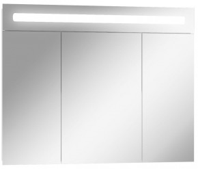 Шкаф-зеркало Аврора 90 с подсветкой LED Домино (DV8011HZ) в Тарко-Сале - tarko-sale.ok-mebel.com | фото