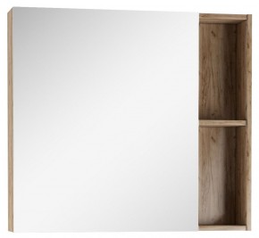 Шкаф-зеркало Craft 80 левый/правый Домино (DCr2204HZ) в Тарко-Сале - tarko-sale.ok-mebel.com | фото