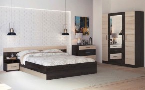 Спальный гарнитур Леси + 4-х створчатый шкаф в Тарко-Сале - tarko-sale.ok-mebel.com | фото 2