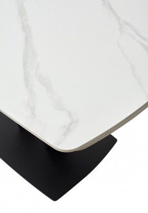 Стол ALATRI 120 MATT WHITE MARBLE SOLID CERAMIC / BLACK, ®DISAUR в Тарко-Сале - tarko-sale.ok-mebel.com | фото 11