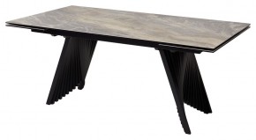 Стол IVAR 180 MARBLES KL-80 Серый мрамор, итальянская керамика, ®DISAUR в Тарко-Сале - tarko-sale.ok-mebel.com | фото 2