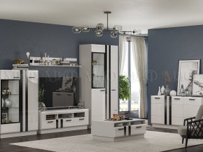 МАГНОЛИЯ Стол журнальный (Белый глянец/Белый) в Тарко-Сале - tarko-sale.ok-mebel.com | фото 3