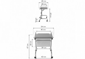 Стол компьютерный Riko в Тарко-Сале - tarko-sale.ok-mebel.com | фото 7