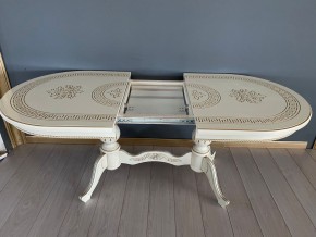 Стол овальный раскладной Милан (лапа-ножки) в Тарко-Сале - tarko-sale.ok-mebel.com | фото 4