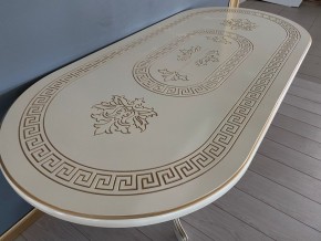 Стол овальный раскладной Милан (лапа-ножки) в Тарко-Сале - tarko-sale.ok-mebel.com | фото 6
