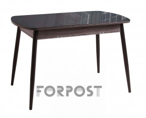 Стол раздвижной со стеклянной столешницей (BLACK, WHITE) в Тарко-Сале - tarko-sale.ok-mebel.com | фото