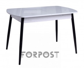 Стол раздвижной со стеклянной столешницей (BLACK, WHITE) в Тарко-Сале - tarko-sale.ok-mebel.com | фото 3