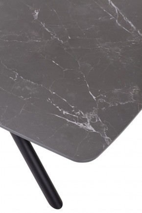 Стол RIVOLI 140 MATT BLACK MARBLE SOLID CERAMIC / BLACK, ®DISAUR в Тарко-Сале - tarko-sale.ok-mebel.com | фото 10