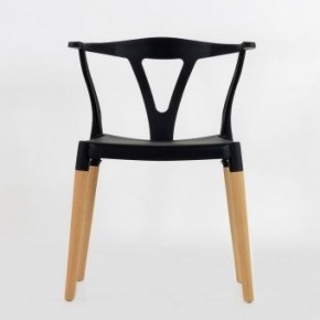 Стул Barneo N-218 Wishbone интерьерный кухонный черный в Тарко-Сале - tarko-sale.ok-mebel.com | фото 3