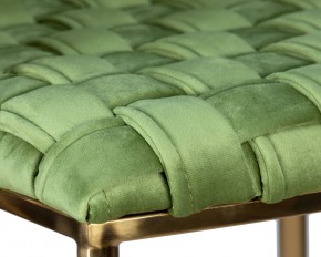 Стул барный DOBRIN EMMA GOLD, зеленый велюр (VF-08) в Тарко-Сале - tarko-sale.ok-mebel.com | фото 8