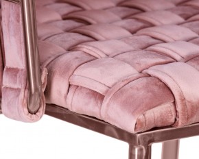 Стул барный DOBRIN EMMA ROSE GOLD, розовый велюр (VF-10) в Тарко-Сале - tarko-sale.ok-mebel.com | фото 7