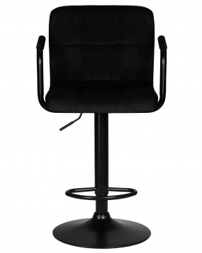 Стул барный DOBRIN KRUGER ARM BLACK, черный вельвет (LAR-E2041-52) в Тарко-Сале - tarko-sale.ok-mebel.com | фото 6