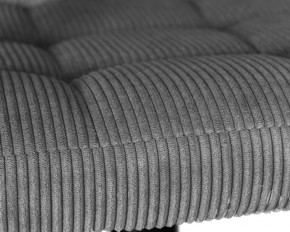 Стул барный DOBRIN KRUGER ARM BLACK, серый вельвет (LAR-E2041-25) в Тарко-Сале - tarko-sale.ok-mebel.com | фото 8