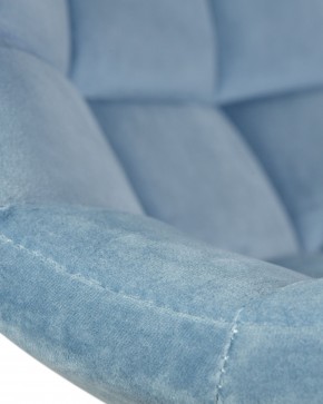 Стул барный DOBRIN TAILOR WHITE, пудрово-голубой велюр (MJ9-74) в Тарко-Сале - tarko-sale.ok-mebel.com | фото 8