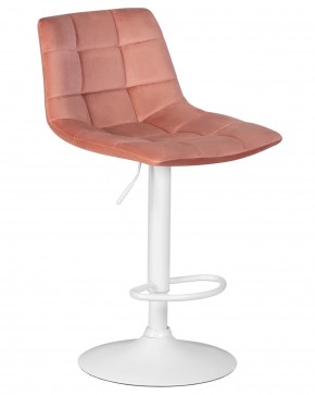 Стул барный DOBRIN TAILOR WHITE, пудрово-розовый велюр (MJ9-32) в Тарко-Сале - tarko-sale.ok-mebel.com | фото 2