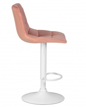 Стул барный DOBRIN TAILOR WHITE, пудрово-розовый велюр (MJ9-32) в Тарко-Сале - tarko-sale.ok-mebel.com | фото 3