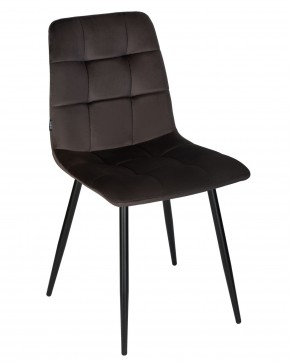 Стул обеденный DOBRIN CHILLY, Эспрессо Holland 74, основание черное в Тарко-Сале - tarko-sale.ok-mebel.com | фото 8