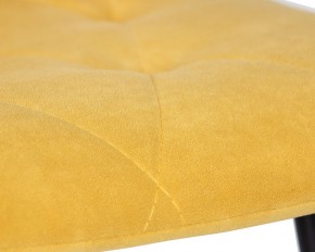 Стул обеденный DOBRIN CHILLY ROMBO, Горчичный Simple 15, основание черное в Тарко-Сале - tarko-sale.ok-mebel.com | фото 10