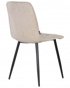 Стул обеденный DOBRIN CHILLY ROMBO, Капучино Simple 05, основание черное в Тарко-Сале - tarko-sale.ok-mebel.com | фото 4