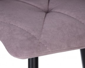 Стул обеденный DOBRIN CHILLY ROMBO, Лавандовый Simple 48, основание черное в Тарко-Сале - tarko-sale.ok-mebel.com | фото 7