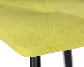 Стул обеденный DOBRIN CHILLY ROMBO, Лайм Simple 14, основание черное в Тарко-Сале - tarko-sale.ok-mebel.com | фото 7