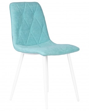 Стул обеденный DOBRIN CHILLY ROMBO, Тиффани Simple 51, основание белый в Тарко-Сале - tarko-sale.ok-mebel.com | фото 2