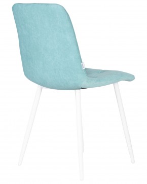 Стул обеденный DOBRIN CHILLY ROMBO, Тиффани Simple 51, основание белый в Тарко-Сале - tarko-sale.ok-mebel.com | фото 4