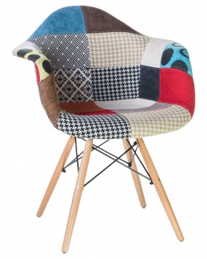 Стул обеденный DOBRIN DAW PATCHWORK, цвет сиденья мозаика в Тарко-Сале - tarko-sale.ok-mebel.com | фото
