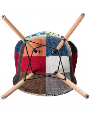 Стул обеденный DOBRIN DAW PATCHWORK, цвет сиденья мозаика в Тарко-Сале - tarko-sale.ok-mebel.com | фото 7