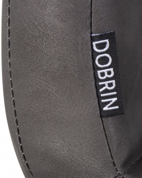 Стул обеденный DOBRIN MARK, черные ножки, серая антрацитовая винтажная экокожа (RU-08) в Тарко-Сале - tarko-sale.ok-mebel.com | фото 9