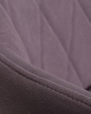 Стул обеденный DOBRIN ROBY, ЭМАЛЬ ЧЕРНЫЙ МУАР велюр Catania Lavender в Тарко-Сале - tarko-sale.ok-mebel.com | фото 10
