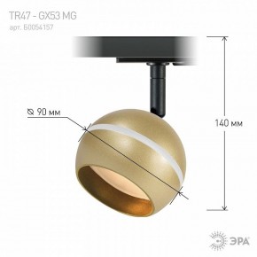 Светильник на штанге Эра  TR47 - GX53 MG в Тарко-Сале - tarko-sale.ok-mebel.com | фото 8