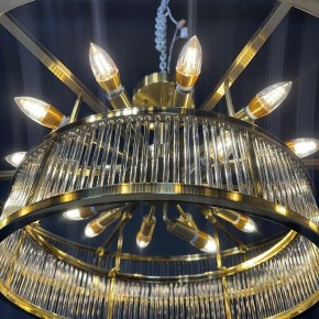 Светильник на штанге Imperiumloft RH Marais Round Chandelier 40,2668 в Тарко-Сале - tarko-sale.ok-mebel.com | фото 5