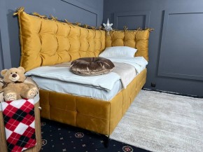СВЕТЛАНА 3 Кровать угловая (Горчичный) в Тарко-Сале - tarko-sale.ok-mebel.com | фото 4