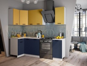 ТЕХНО Кухонный гарнитур угловой 1,8х1,1 м Компоновка №6 в Тарко-Сале - tarko-sale.ok-mebel.com | фото 1