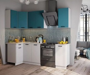 ТЕХНО Кухонный гарнитур угловой 1,8х1,1 м Компоновка №6 в Тарко-Сале - tarko-sale.ok-mebel.com | фото 2