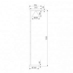 Торшер Elektrostandard Bevel a068473 в Тарко-Сале - tarko-sale.ok-mebel.com | фото 2