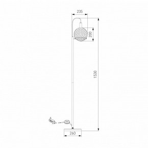 Торшер Eurosvet Gemini 80492/1 черный в Тарко-Сале - tarko-sale.ok-mebel.com | фото 4