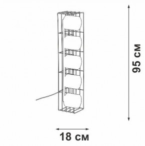 Торшер Vitaluce V3019 V3019-1/5P в Тарко-Сале - tarko-sale.ok-mebel.com | фото 4