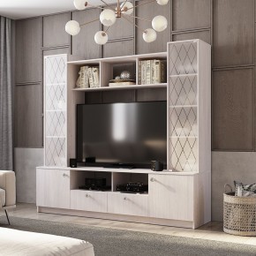 Центральная секция Зарина ЦС-01 (ясень белый) в Тарко-Сале - tarko-sale.ok-mebel.com | фото