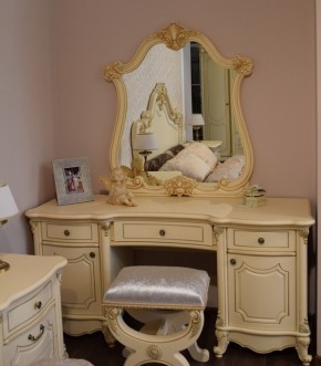 Туалетный стол + Зеркало Мона Лиза (крем) в Тарко-Сале - tarko-sale.ok-mebel.com | фото 6