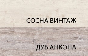 Тумба 1D1SU, MONAKO, цвет Сосна винтаж/дуб анкона в Тарко-Сале - tarko-sale.ok-mebel.com | фото 3