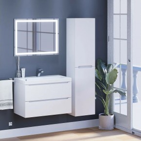 Тумба под раковину Uperwood Tanos 80 см, подвесная, белая матовая в Тарко-Сале - tarko-sale.ok-mebel.com | фото 11