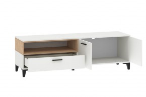 Тумба ТВА НМ 013.44 "Bergen" (Белый/Дуб бунратти) в Тарко-Сале - tarko-sale.ok-mebel.com | фото 2