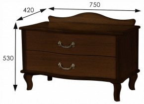 Тумбочка Джульетта Л в Тарко-Сале - tarko-sale.ok-mebel.com | фото 3