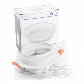 Встраиваемый светильник Feron DL502 51089 в Тарко-Сале - tarko-sale.ok-mebel.com | фото 9